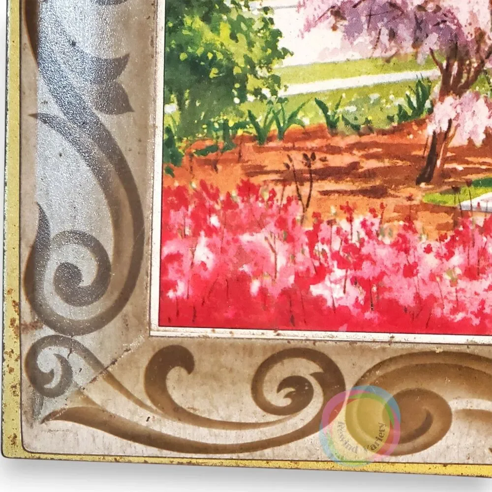 Vintage Sunshine Biscuits Washington DC Sakura Tin